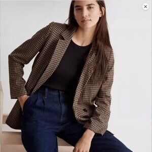 Madewell Double Breasted Caldwell Blazer